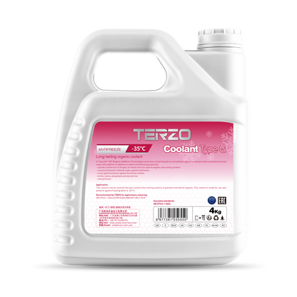 Coolant Type G Organic Long-Lasting Antifreeze 4L