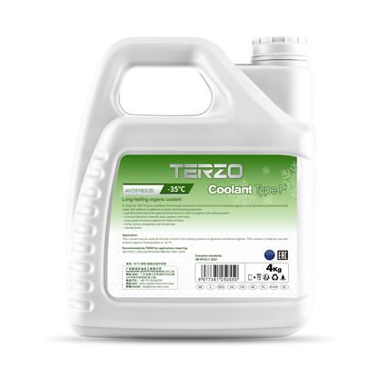 Coolant Type F Organic Long-Lasting Antifreeze  1.5Kg / 4Kg