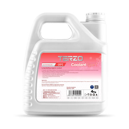 Coolant Type T Organic Long-Lasting Antifreeze 5Kg/ 4Kg