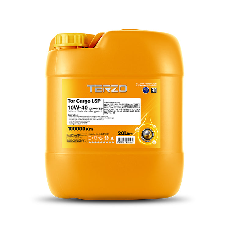 Tor Cargo LSP plus 10W-40Fully Synthetic Commercial Diesel Engine Oil 4L/20L/208L