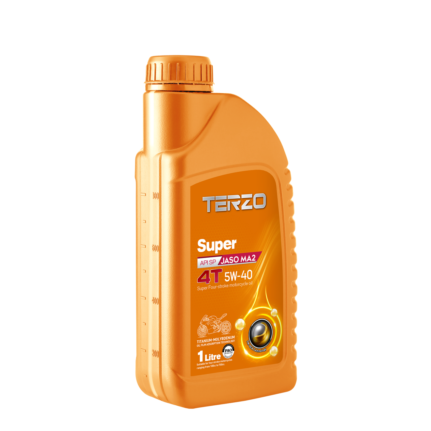 4T Super 5W40 fully-synthetic four-stroke motorcycle oil 1L