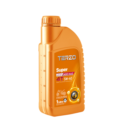 4T Super 5W40 fully-synthetic four-stroke motorcycle oil 1L