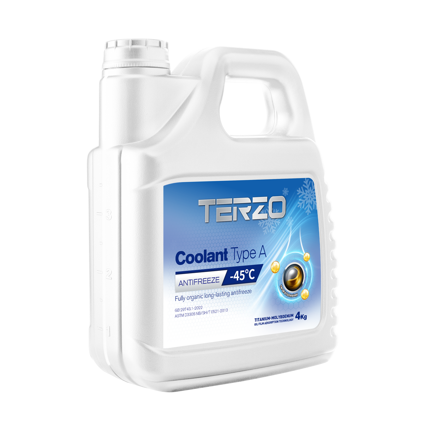 Coolant Type A Fully Organic Long-Lasting Antifreeze