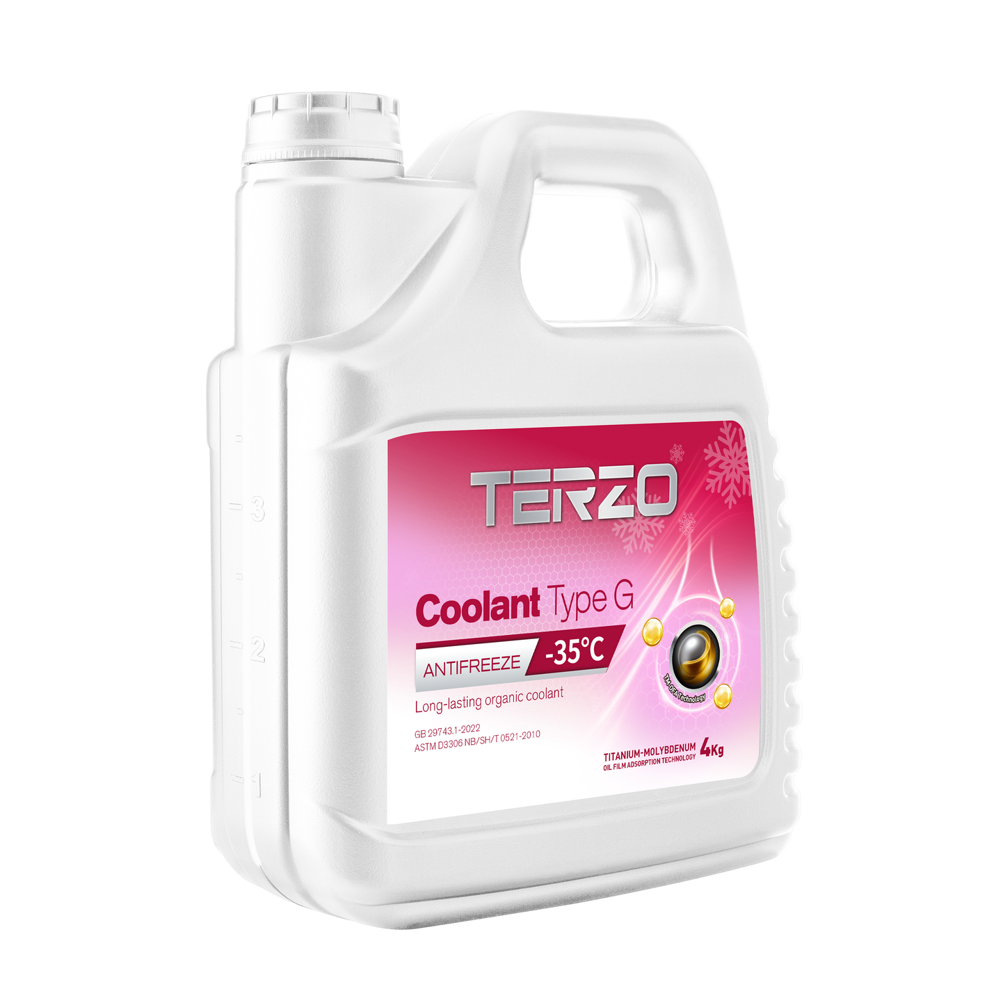 Coolant Type G Organic Long-Lasting Antifreeze 4L