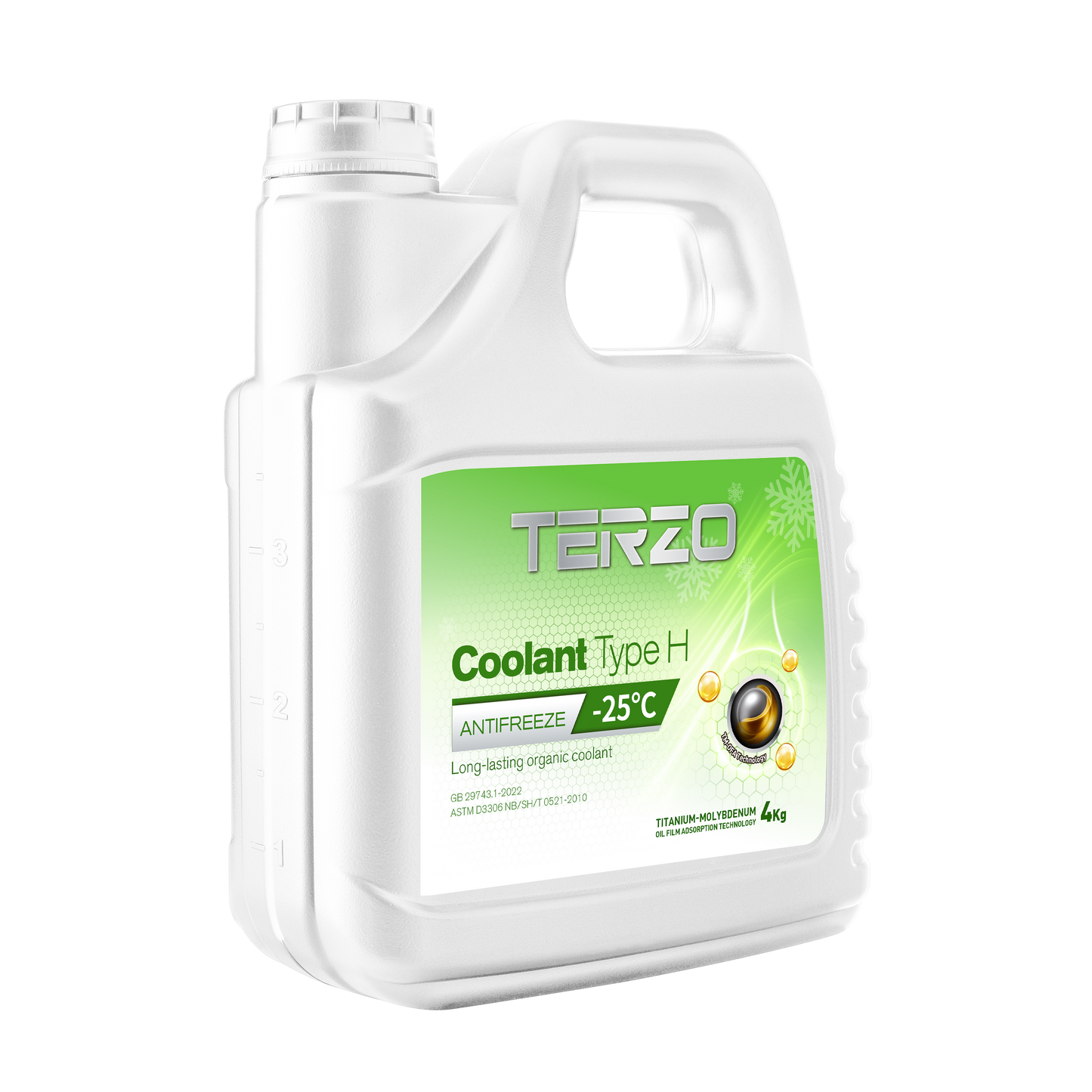 Coolant Type H Organic Long-Lasting Antifreeze  1.5Kg / 4Kg