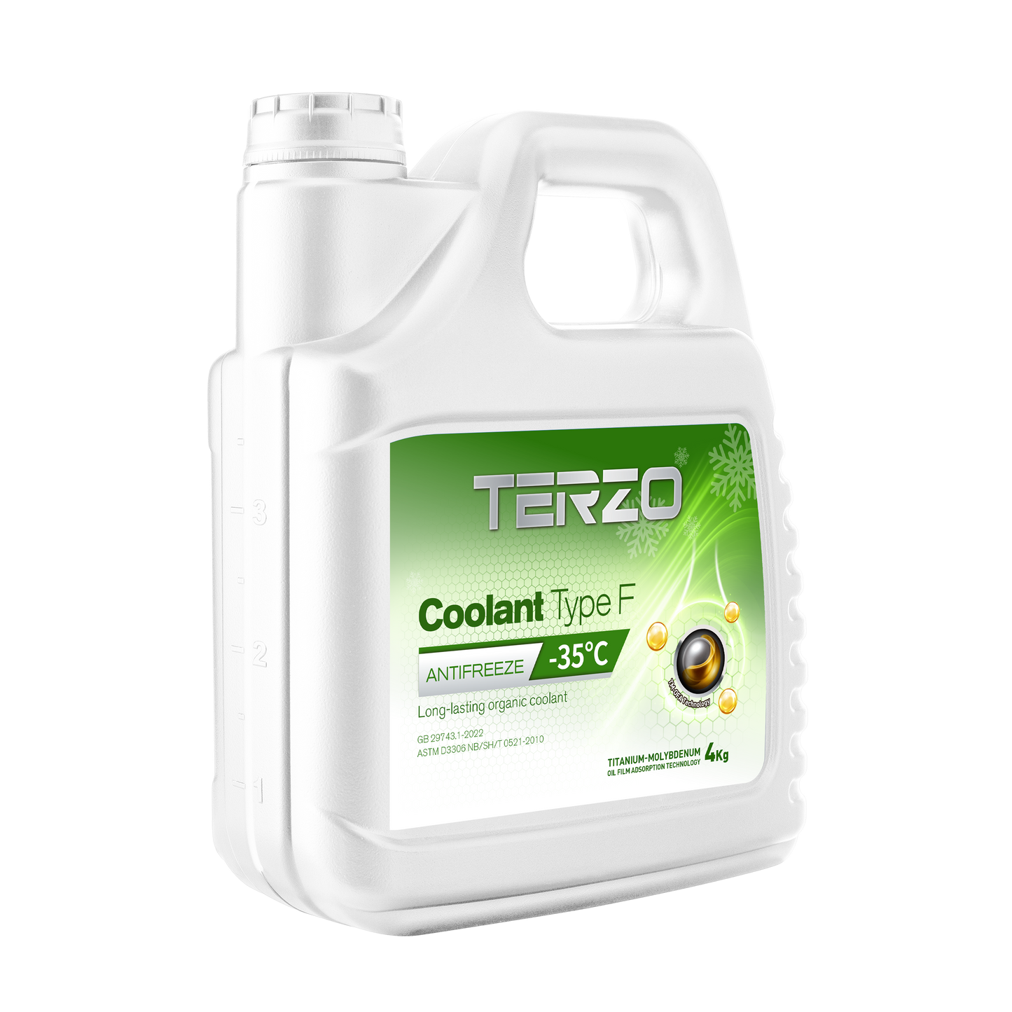 Coolant Type F Organic Long-Lasting Antifreeze  1.5Kg / 4Kg