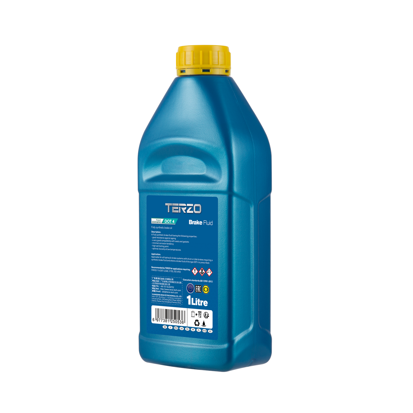 Brake Fluid DOT 4 fully-synthetic Brake Fluid 500g /1L