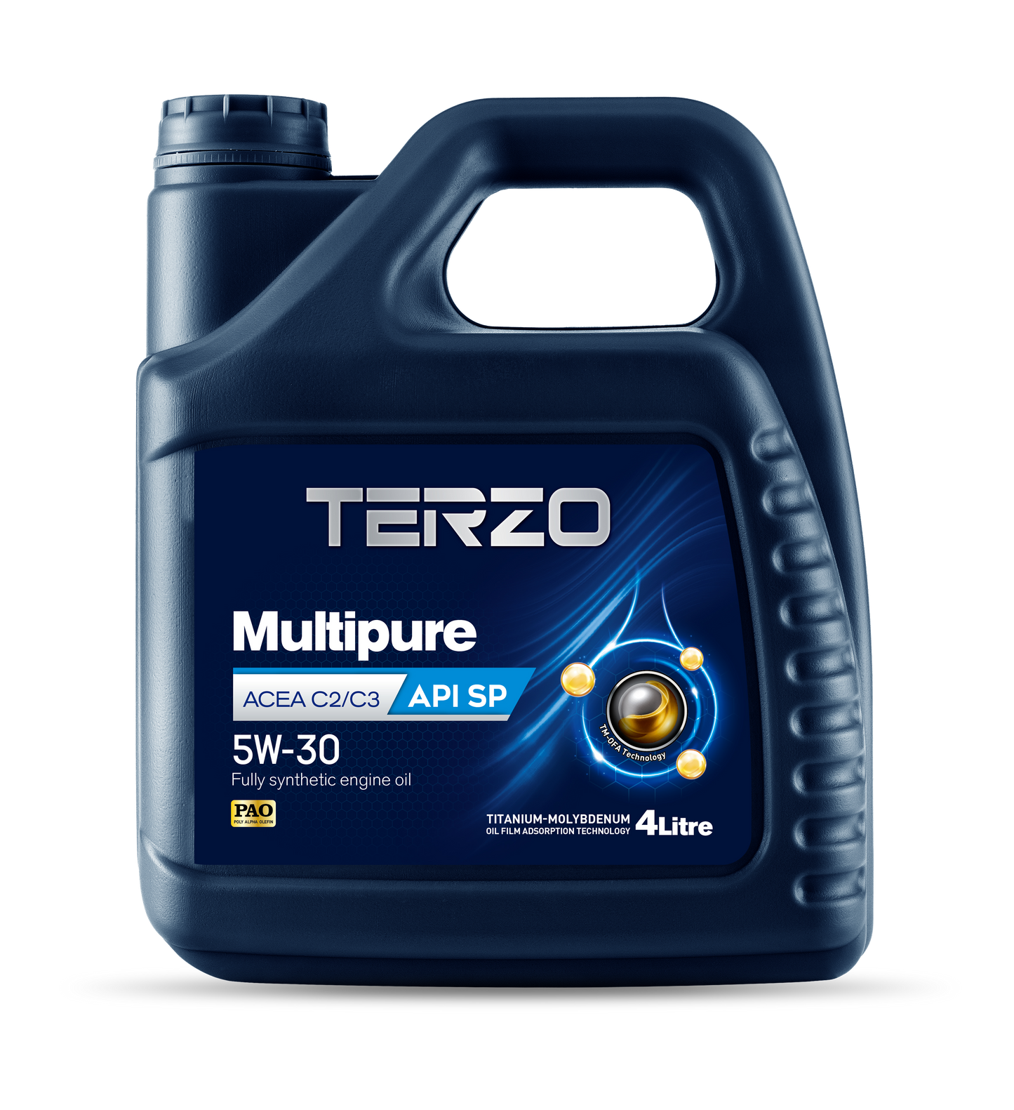 MULTIPURE 5W-30 C3 Fully Synthetic engine oil 1L/4L/208L