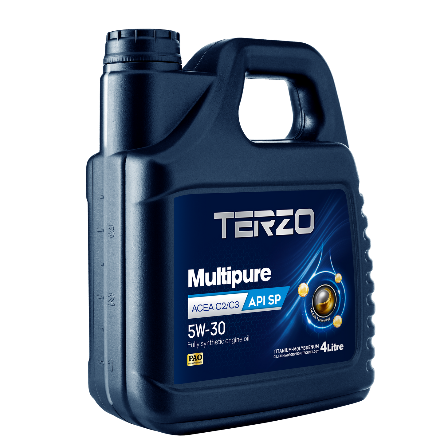 MULTIPURE 5W-30 C3 Fully Synthetic engine oil 1L/4L/208L