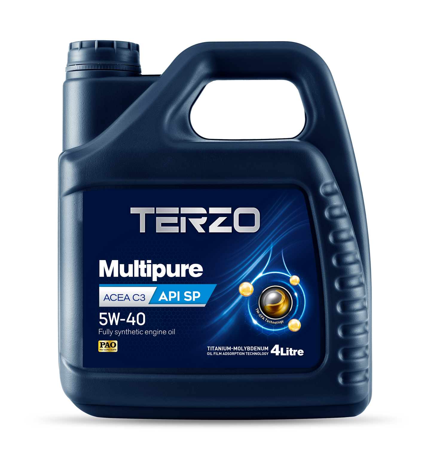 MULTIPURE 5W-40 C3 Fully Synthetic engine oil 1L/4L/208L