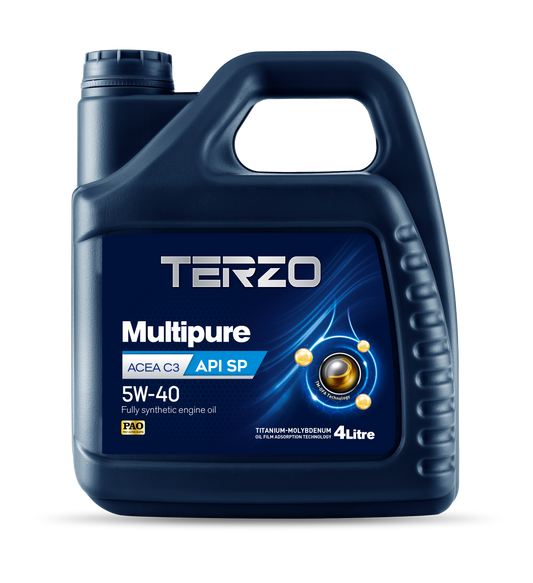 MULTIPURE 5W-40 C3 Fully Synthetic engine oil 1L/4L/208L