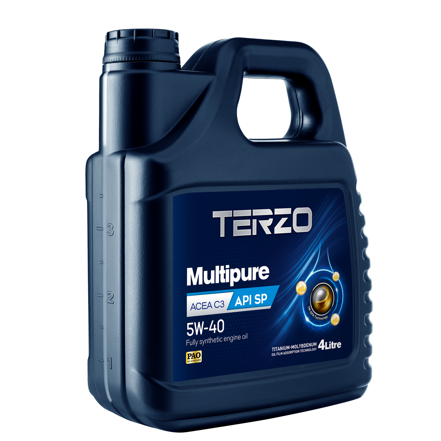 MULTIPURE 5W-40 C3 Fully Synthetic engine oil 1L/4L/208L