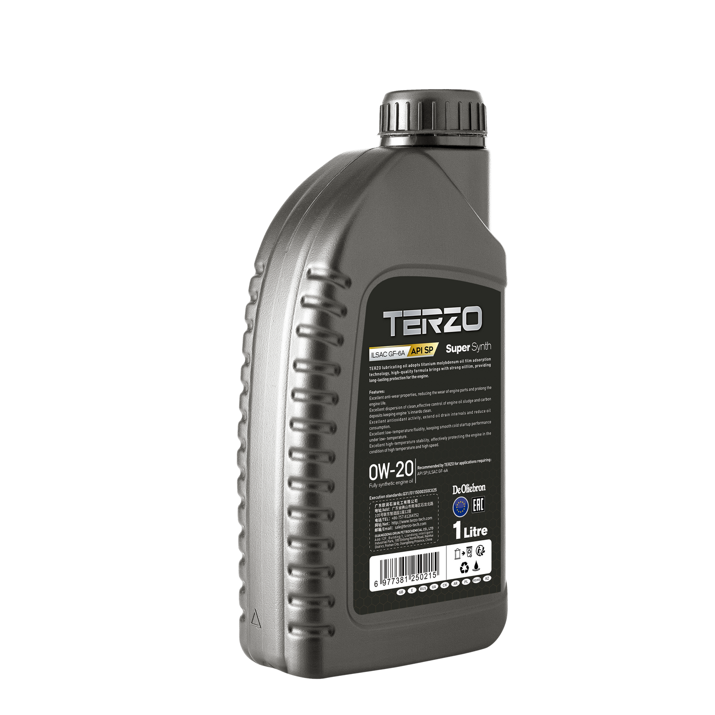 SuperSynth 0W-20 Super Fully Synthetic engine oil 1L/4L/208L