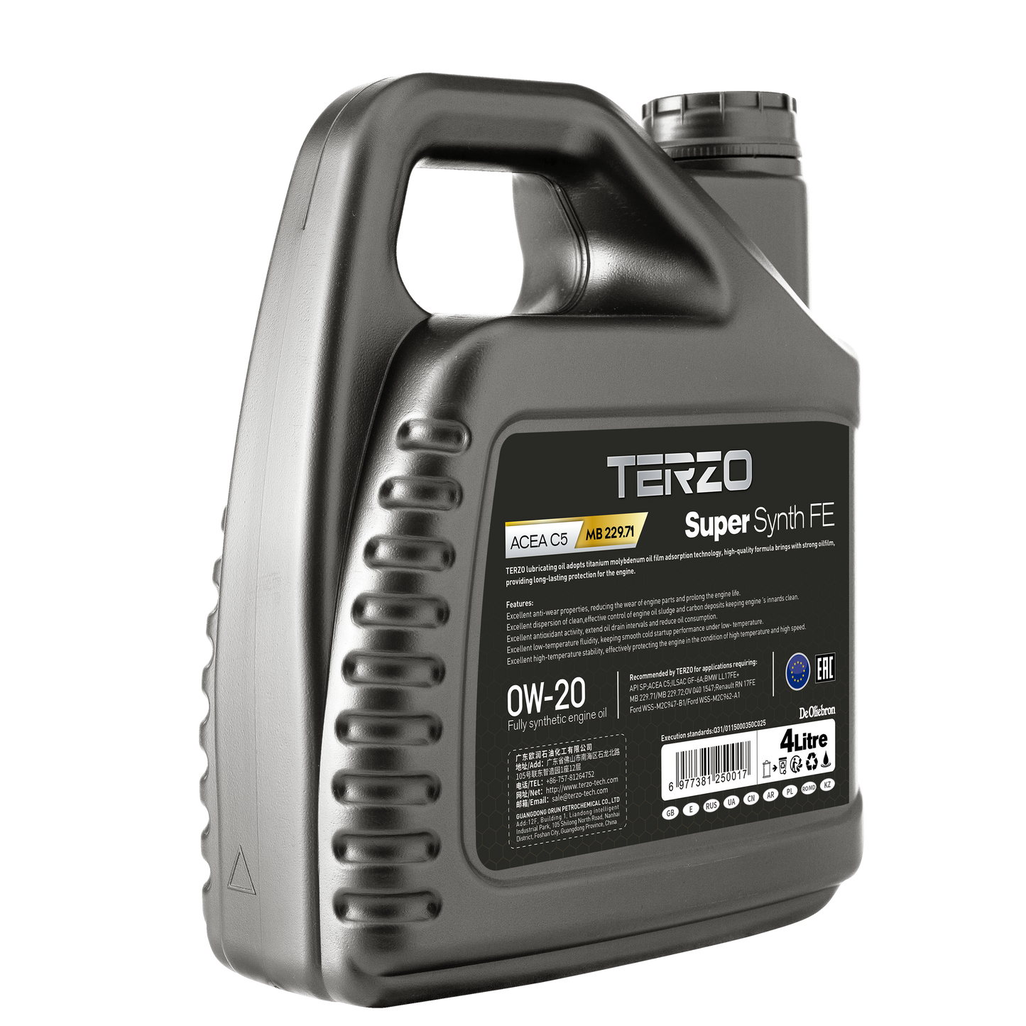 SuperSynth FE 0W-20 Super Fully Synthetic engine oil 1L/4L/208L