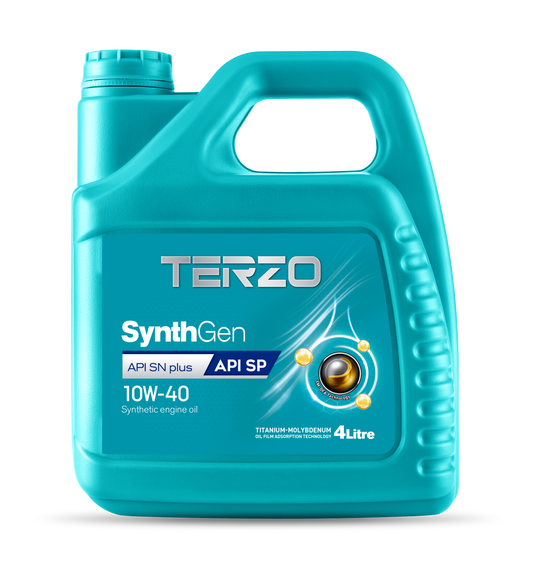 TERZO SynthGen 10W40 1L 4L Engine Oil API SN Plus API SP Automotive Engine Lubricants 5W30 10W40 Engine Oil