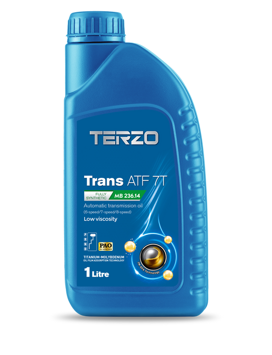 Trans ATF 7T fully synthetic automatic transmission fluid  1L 6 Speed/7 Speed/8 Speed