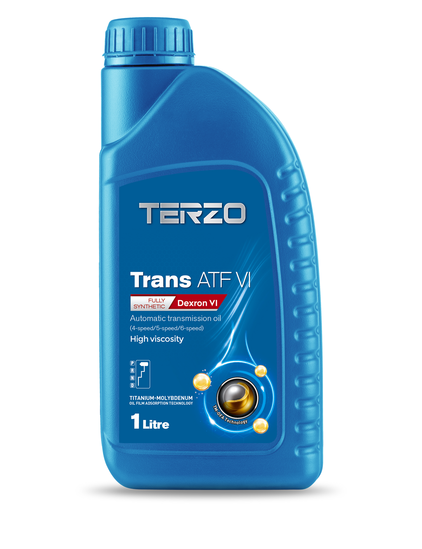 Trans ATF VI fully synthetic automatic transmission fluid  1L 4 Speed/5 Speed/6 Speed