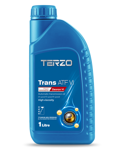 Trans ATF VI fully synthetic automatic transmission fluid  1L 4 Speed/5 Speed/6 Speed