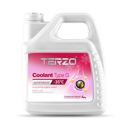 Coolant Type G Organic Long-Lasting Antifreeze 4L