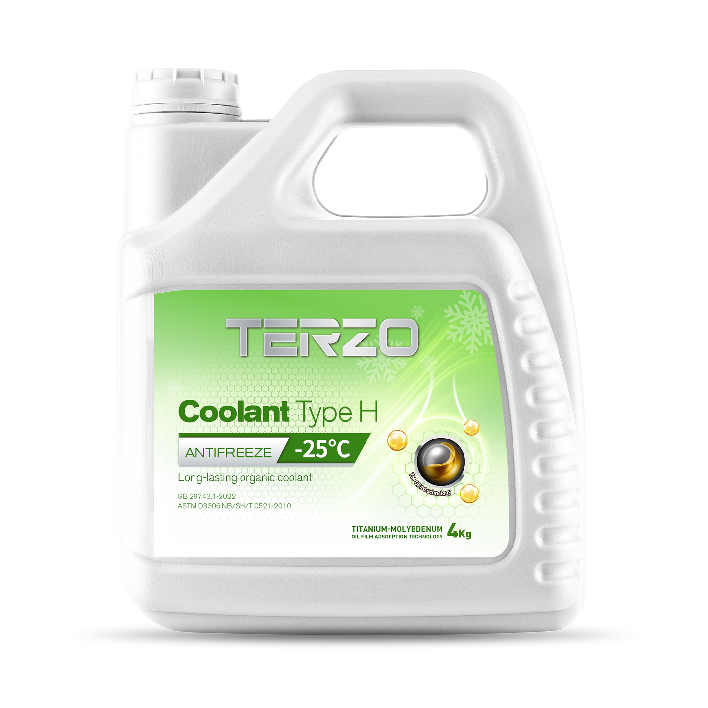 Coolant Type H Organic Long-Lasting Antifreeze  1.5Kg / 4Kg