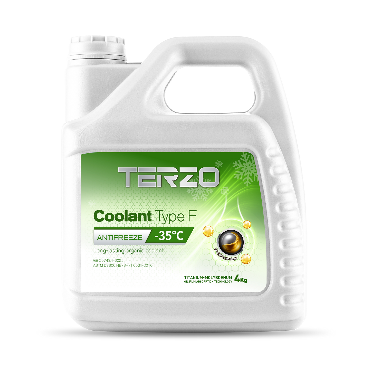 Coolant Type F Organic Long-Lasting Antifreeze  1.5Kg / 4Kg