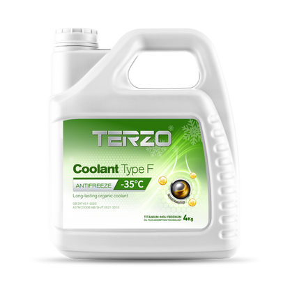 Coolant Type F Organic Long-Lasting Antifreeze  1.5Kg / 4Kg