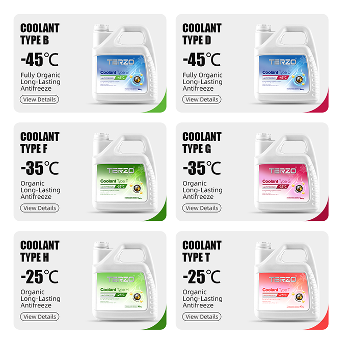 TERZO OAT Coolant Enters Cambodia 4 TERZO Antifreeze Coolant Series