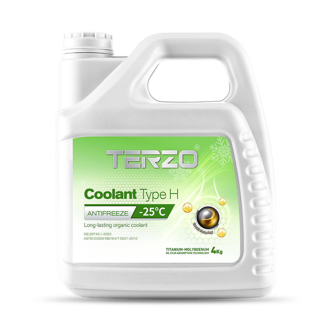 TERZO Coolant Type H -25°C Green Organic Long-Lasting Antifreeze (1)