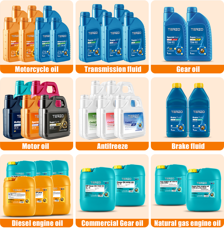 كيفية بناء علامة تجارية عالمية متميزة لزيوت التشحيم: تيرزو TERZO lubricant products series