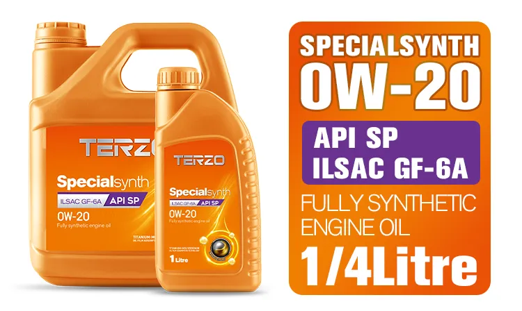 BMW Menggunakan Oli Motor dengan Kekentalan Rendah 20 di Seluruh Bagian TERZO Specialsynth 0W-20