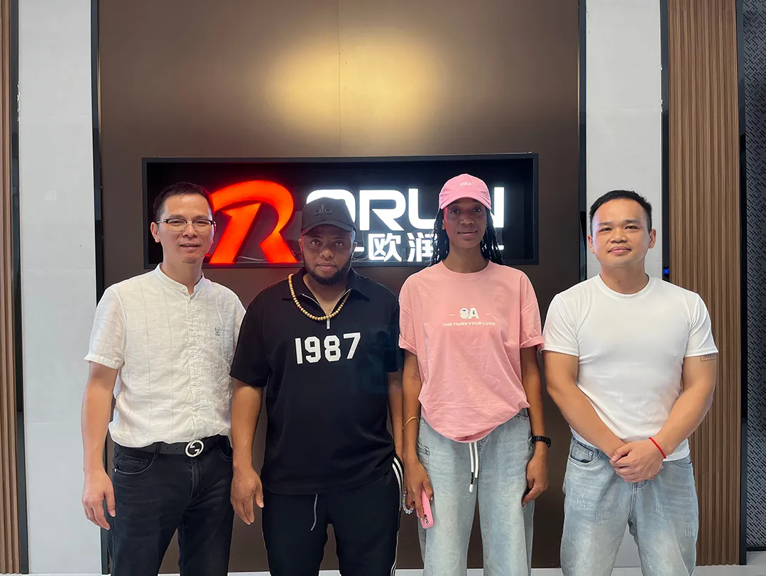 TERZO Nigeria Delegation Visit 3 Two Nigerian automotive industry representatives visited the Orun China Marketing Center