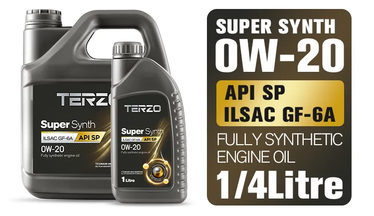 The Difference Between 0W20 and 0W30 Engine Oil 2 TERZO Supersynth 0W-20