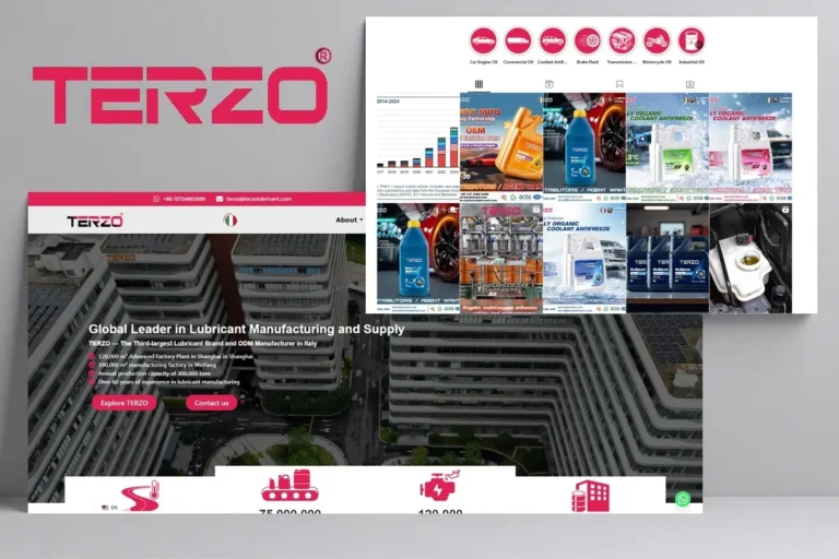 Enhance your image with professional website and social media design.