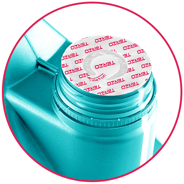 Lubricant-TERZO Manufacturing 13 Synthgen 5w30-4--ANTI-CONTAMINATION-Sealing gasket designprevents dirt ingressand oil contamination