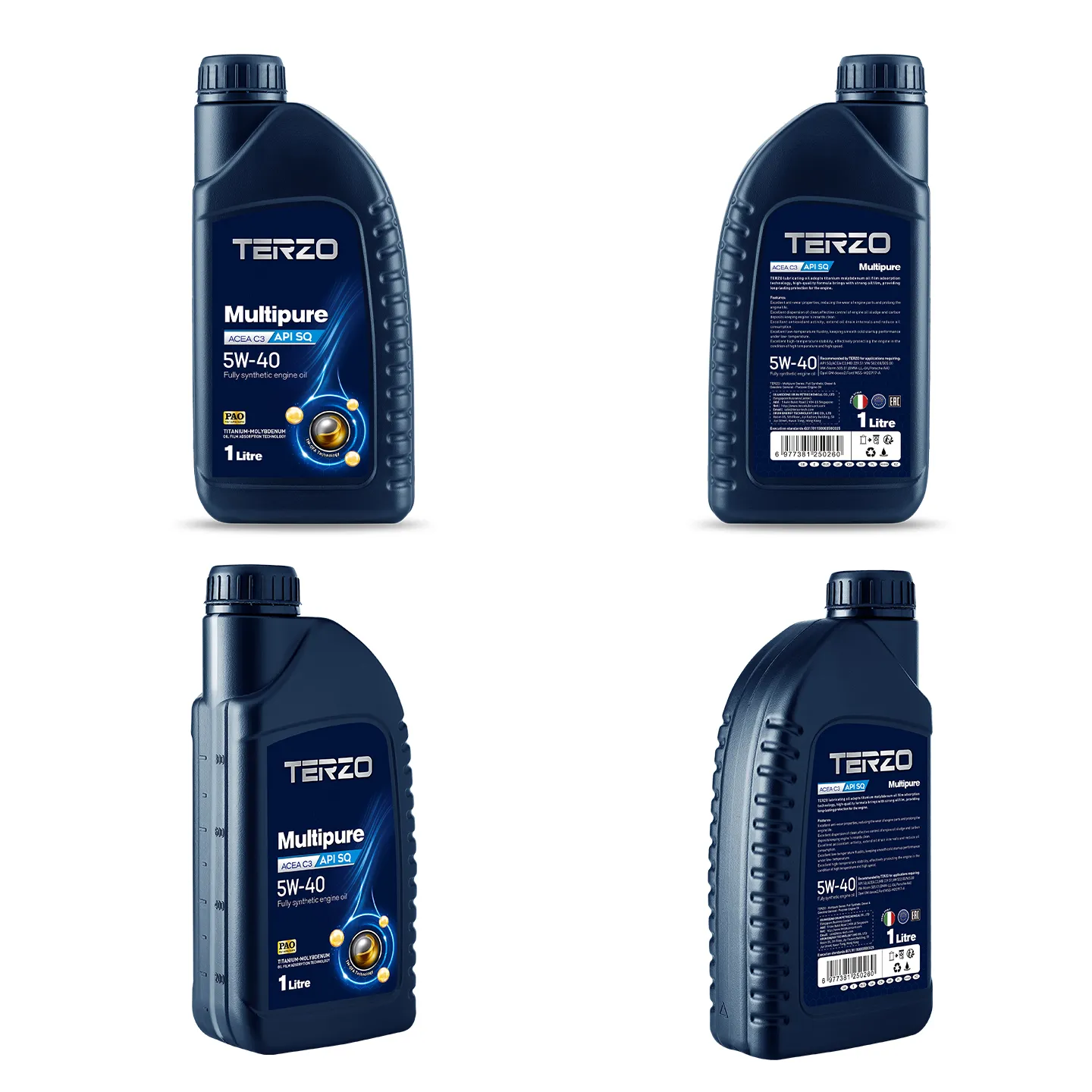 TERZO MULTIPURE 5W40 1L View