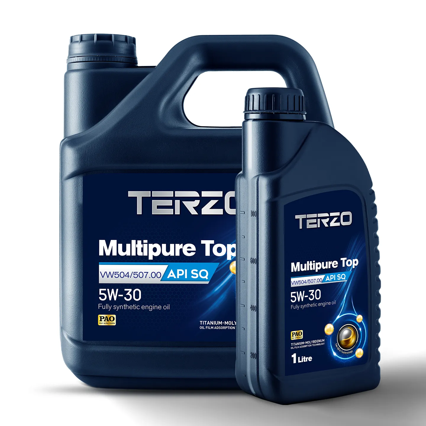 TERZO MULTIPURE TOP 5W30 1L & 4L Bottle Combo Pack
