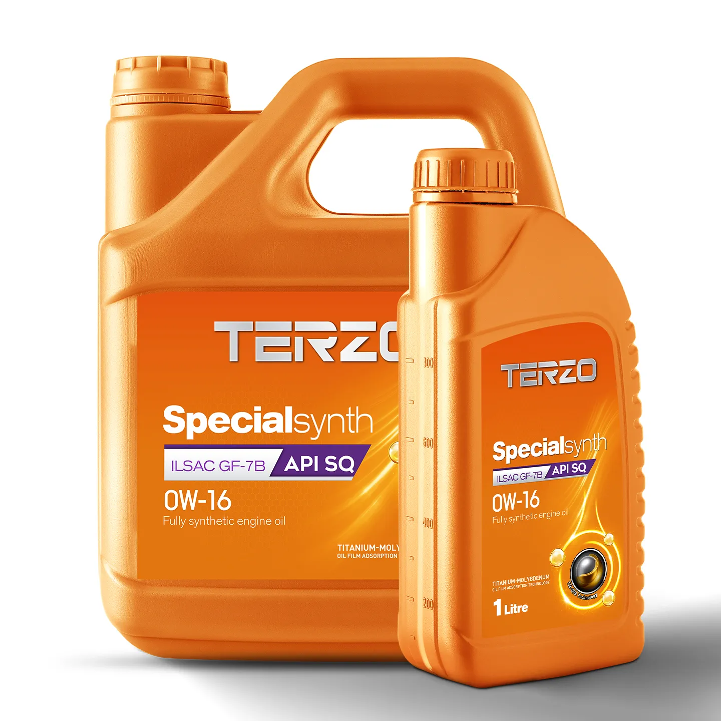 TERZO Specialsynth 0W16 Fully Synthetic Engine Oil – 1L & 4L Bottle Combo Pack