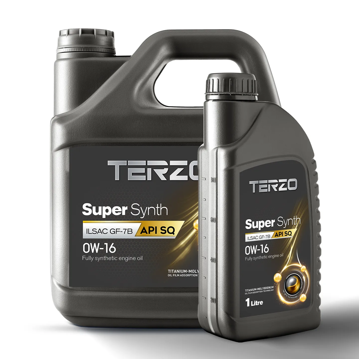 TERZO SuperSynth 0W-16 Fully Synthetic Engine Oil – 1L & 4L Bottle Combo Pack