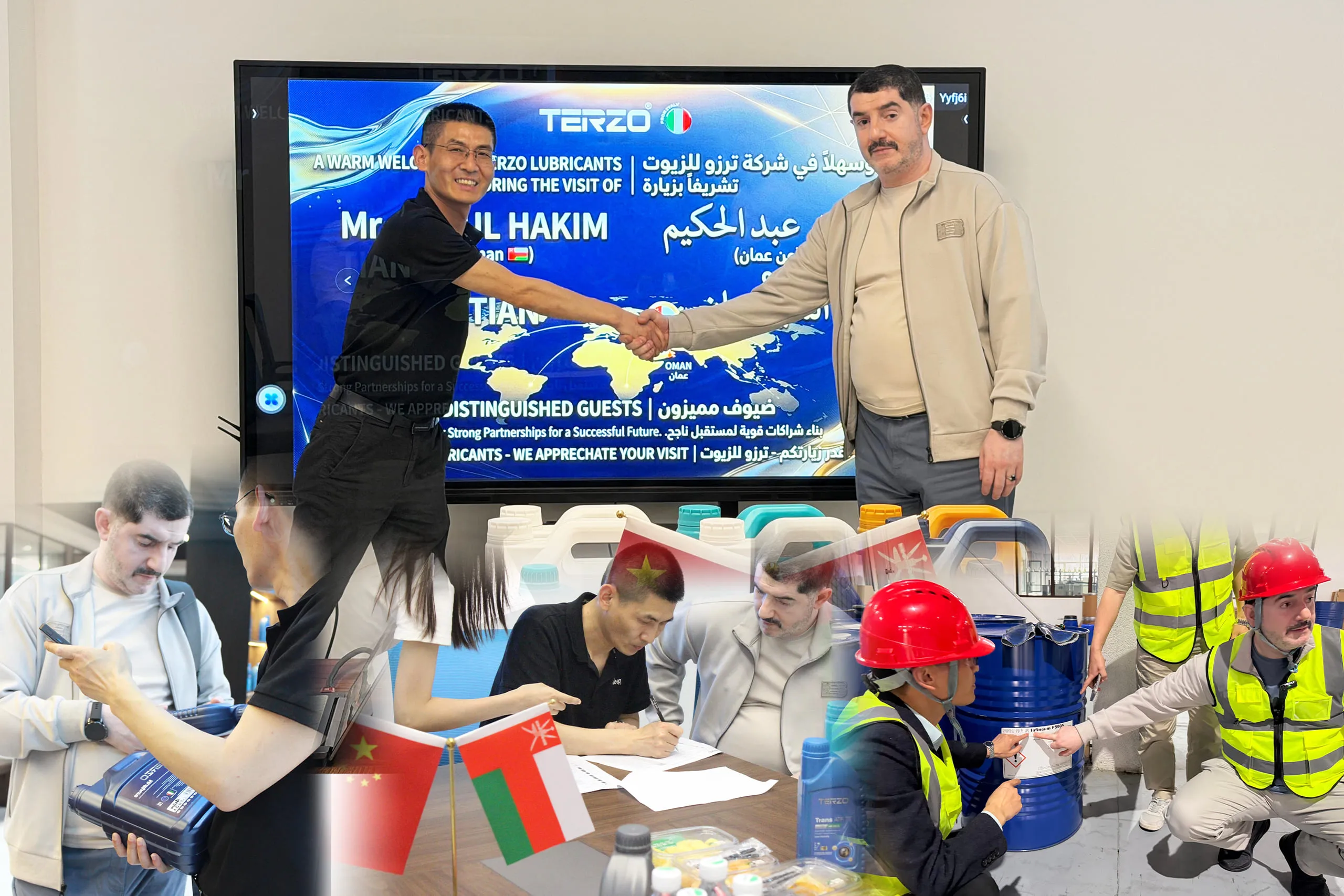 Make Lubricant Bussniess Easier—TERZO Lubricant 12 Oman Market Expansion Project
